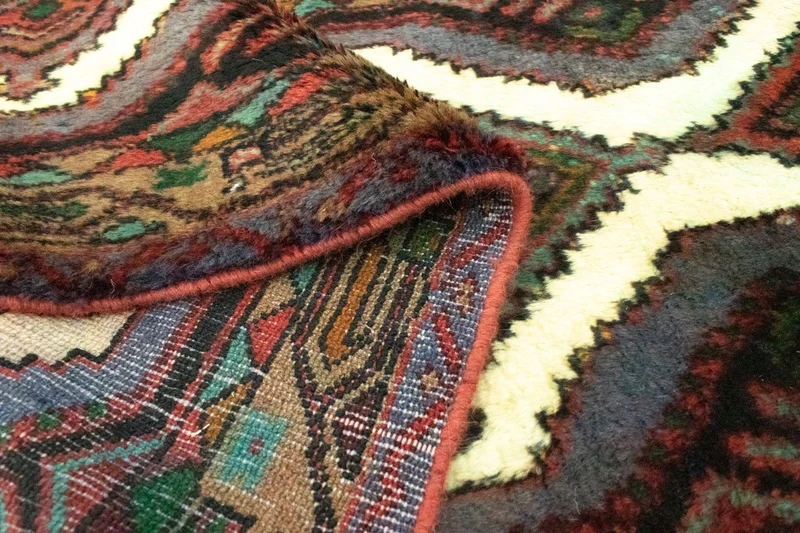 Hamadan Teppich 78x306cm - Perserteppich - beige