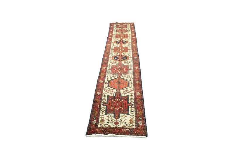 Ardebil Teppich 67x420cm - Perserteppich - beige