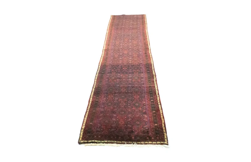 Hosseinabad Teppich 80x410cm - Perserteppich - rot