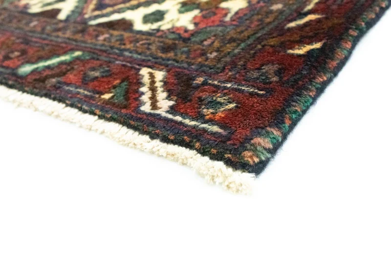 Hamadan Teppich 65x390cm - Perserteppich - rosa