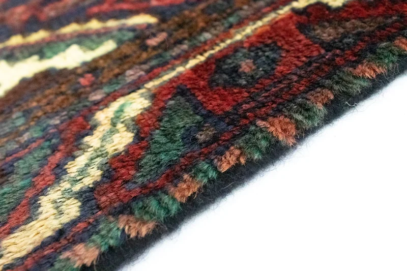 Hamadan Teppich 65x390cm - Perserteppich - rosa