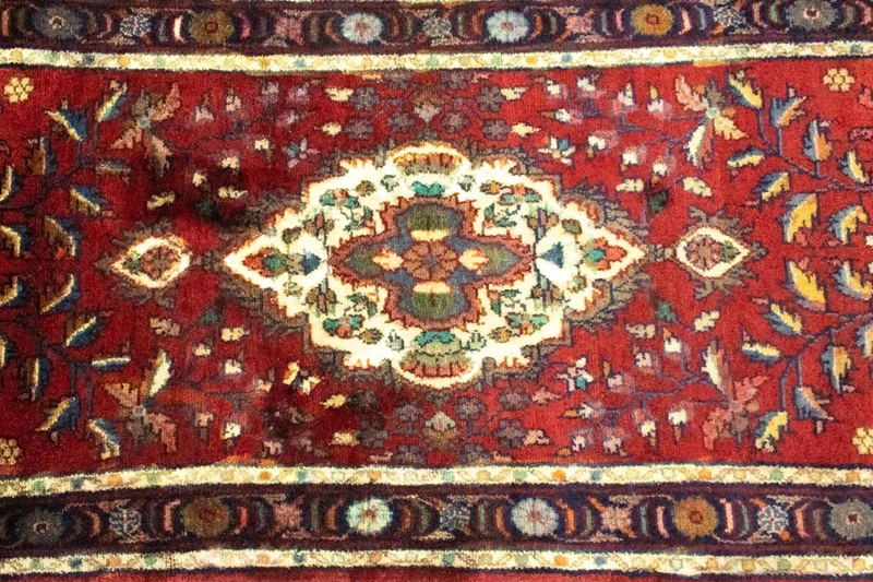 Sarough Teppich 86x304cm - Perserteppich - rot