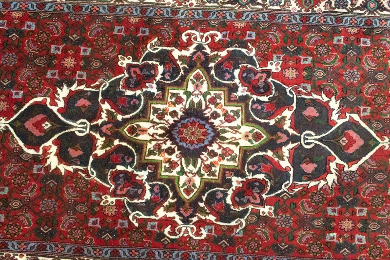 Ardebil Teppich 95x372cm - Perserteppich - rot