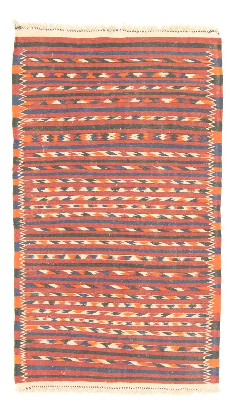 Kelim Fars Teppich 112x190cm - braun