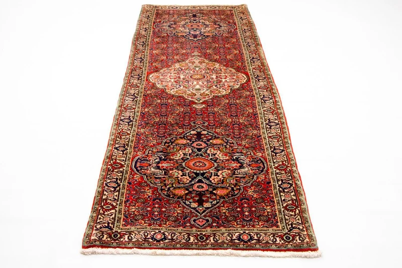 Bidjar - Bukan Teppich 86x294cm - Perserteppich - rot