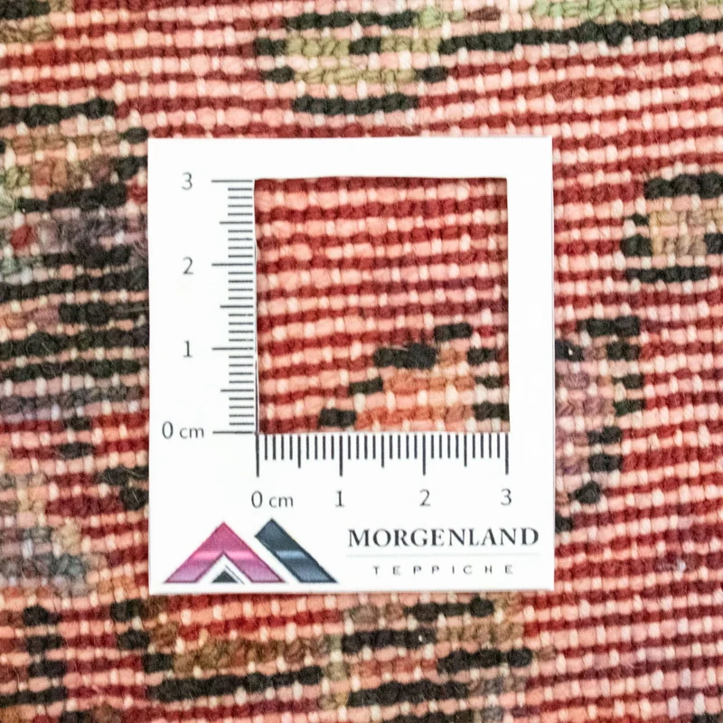 Hamadan Teppich 64x97cm - Perserteppich - rot