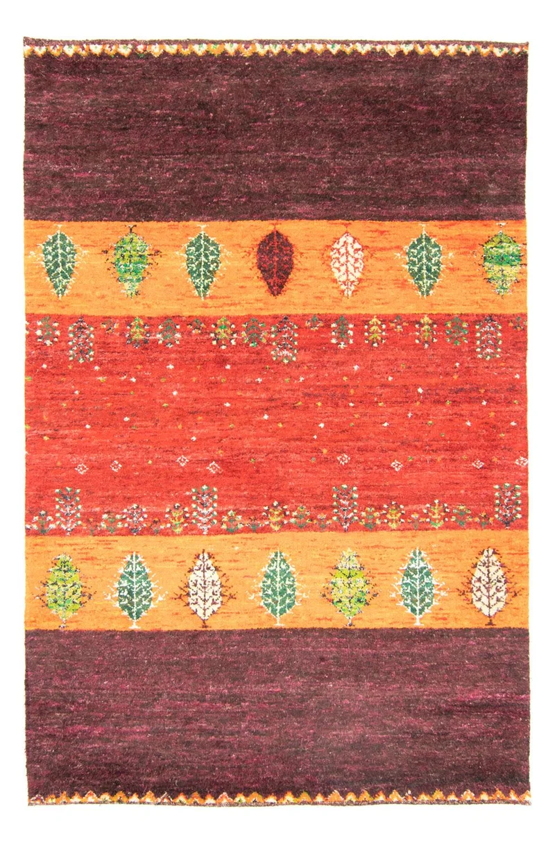 Designer Teppich 175x265cm - orange
