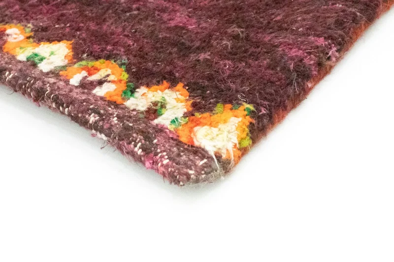 Designer Teppich 175x265cm - orange