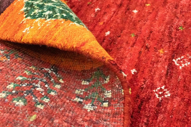 Designer Teppich 175x265cm - orange