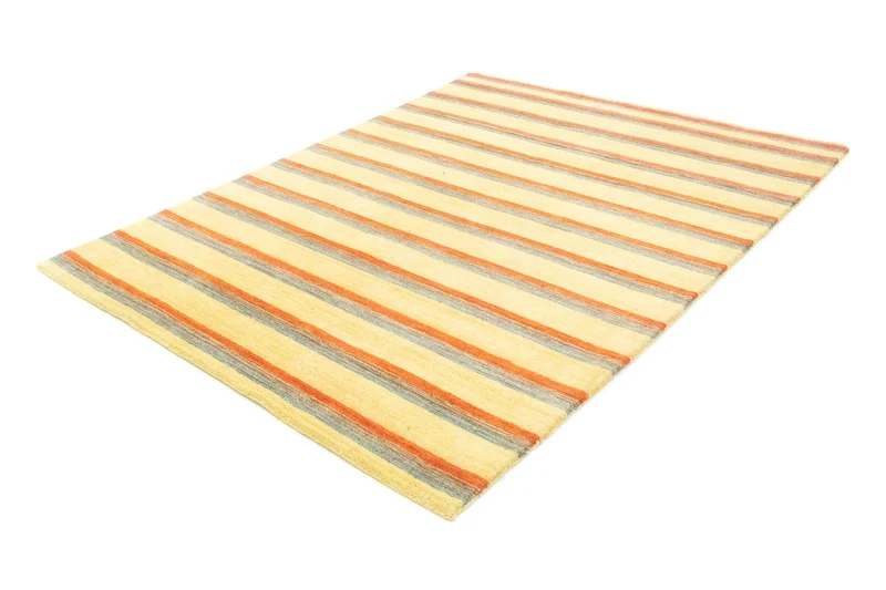 Wollteppich 164 x 234 cm Teppich Wohnzimmer