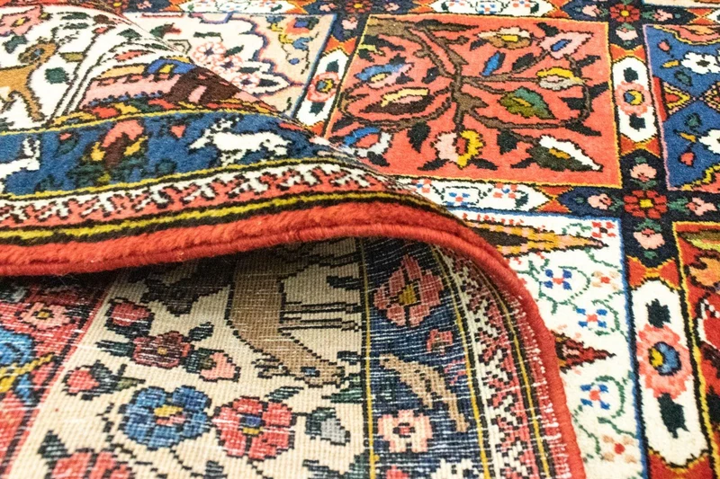 Bachtiar Teppich 207x315cm - Perserteppich - braun