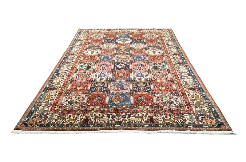 Bachtiar Teppich 207x315cm - Perserteppich - braun