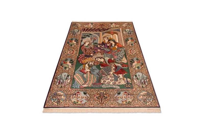 Isfahan Teppich 110x165cm - Perserteppich