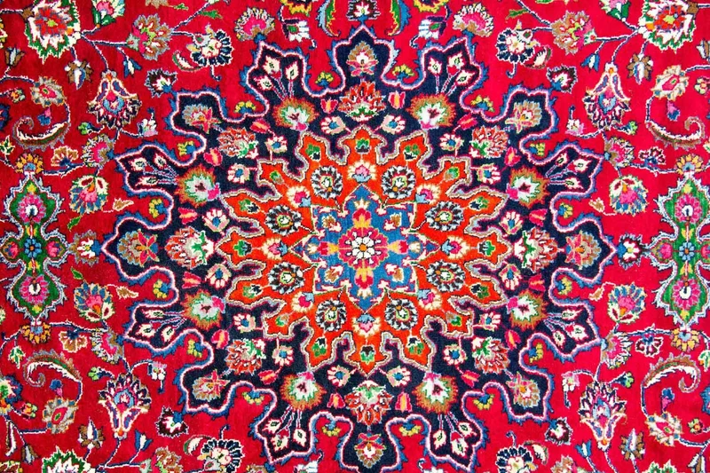 Maschad Teppich 300x355cm - Perserteppich