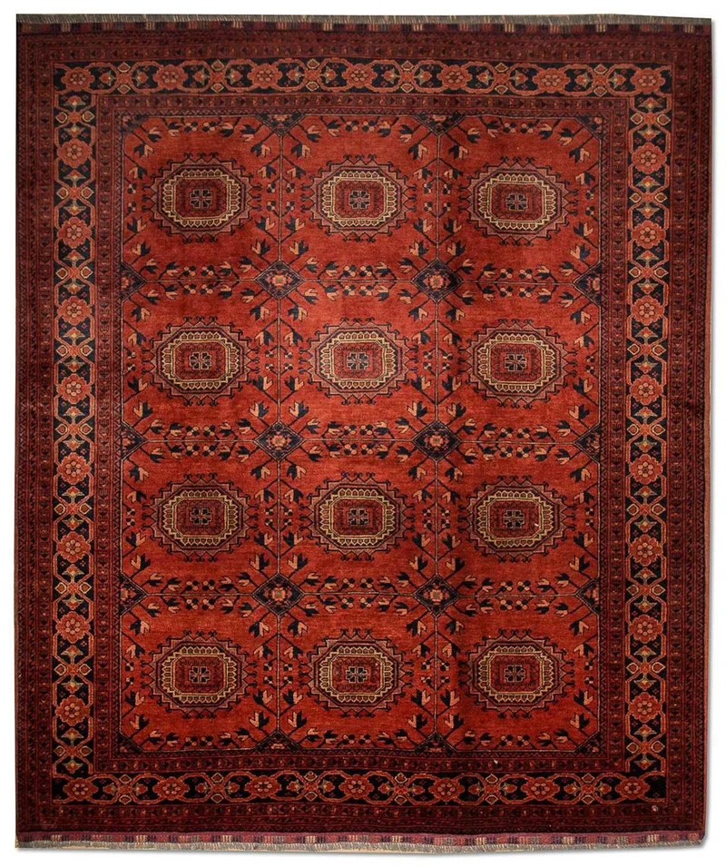 Khal Mohammadi Teppich 216x275cm - Orientteppich - rot
