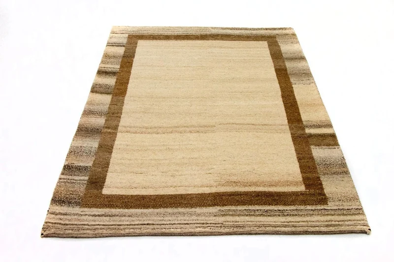 Gabbeh Teppich Indus 128x177cm - Wollteppich