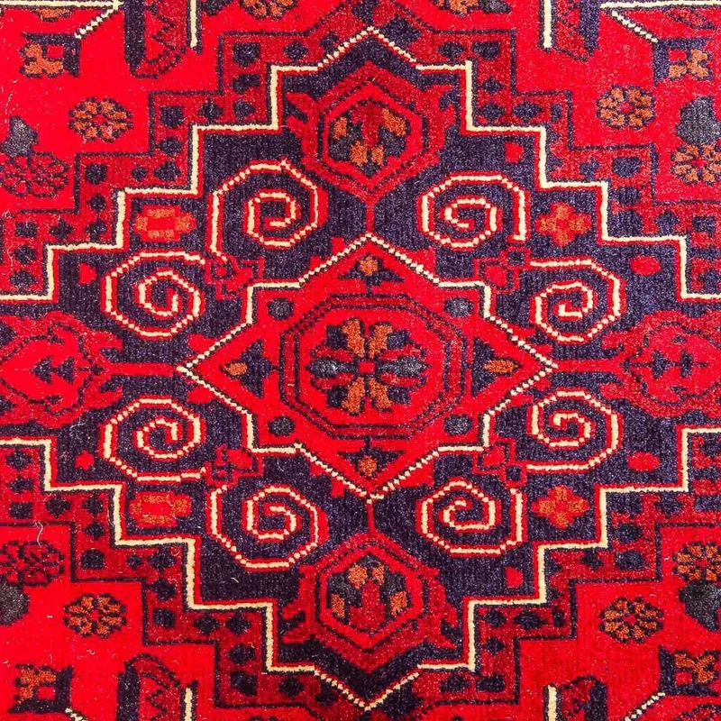 Khal Mohammadi Teppich 81x286cm - Orientteppich - rot