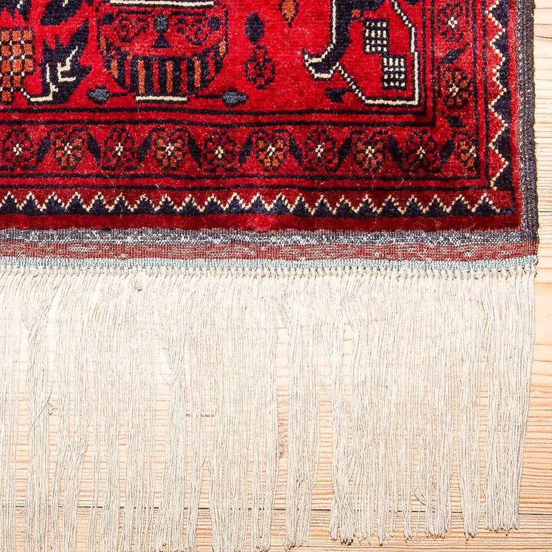 Khal Mohammadi Teppich 81x286cm - Orientteppich - rot
