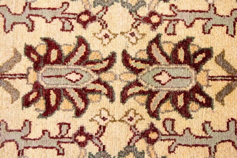 Ziegler Teppich 80x306cm - Orientteppich - gelb