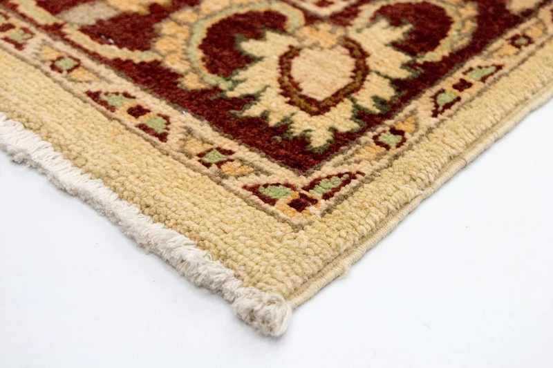 Ziegler Teppich 80x306cm - Orientteppich - gelb