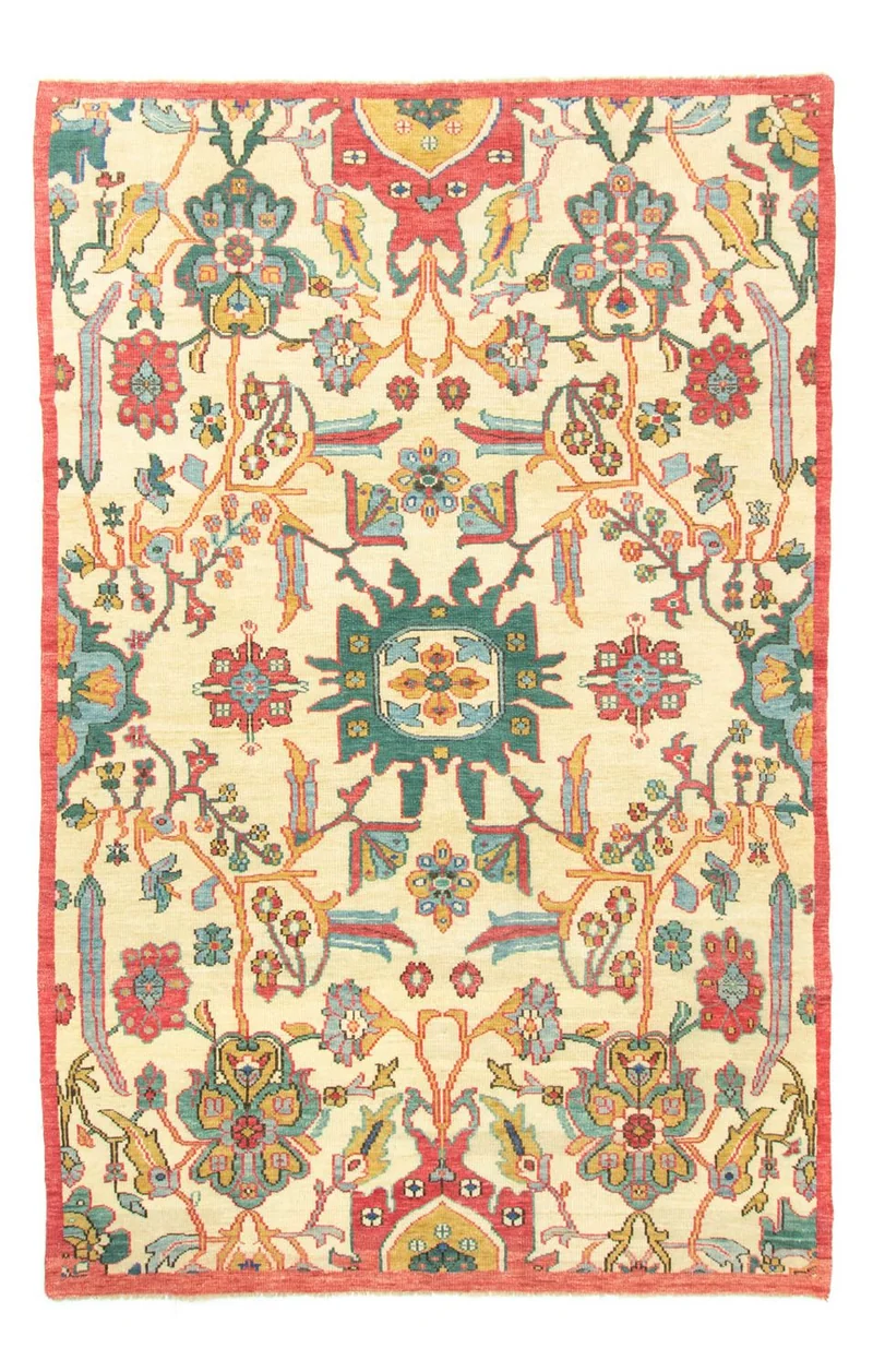Designer Teppich 234x360cm - beige
