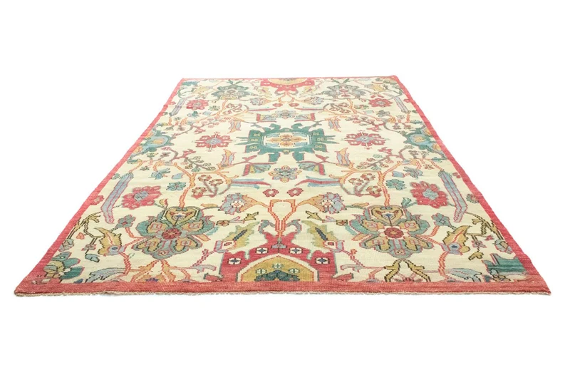 Designer Teppich 234x360cm - beige