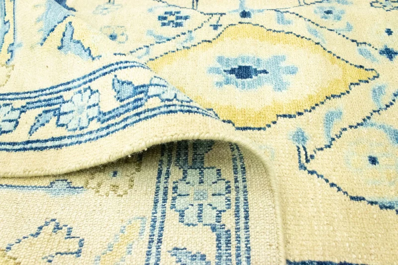 Designer Teppich 246x306cm - beige