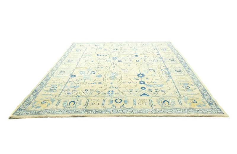 Designer Teppich 246x306cm - beige