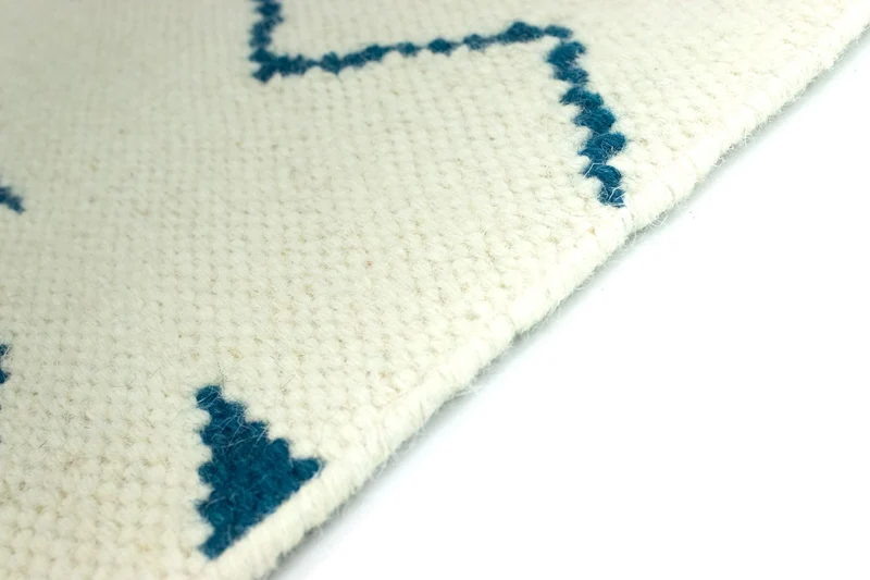 Kelim Modern Teppich 62x95cm - Wollteppich