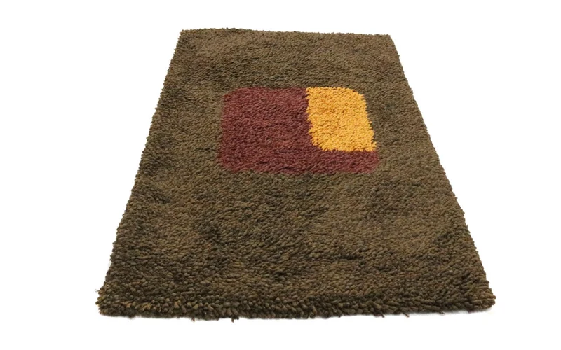 Hochflor Teppich 96x153cm
