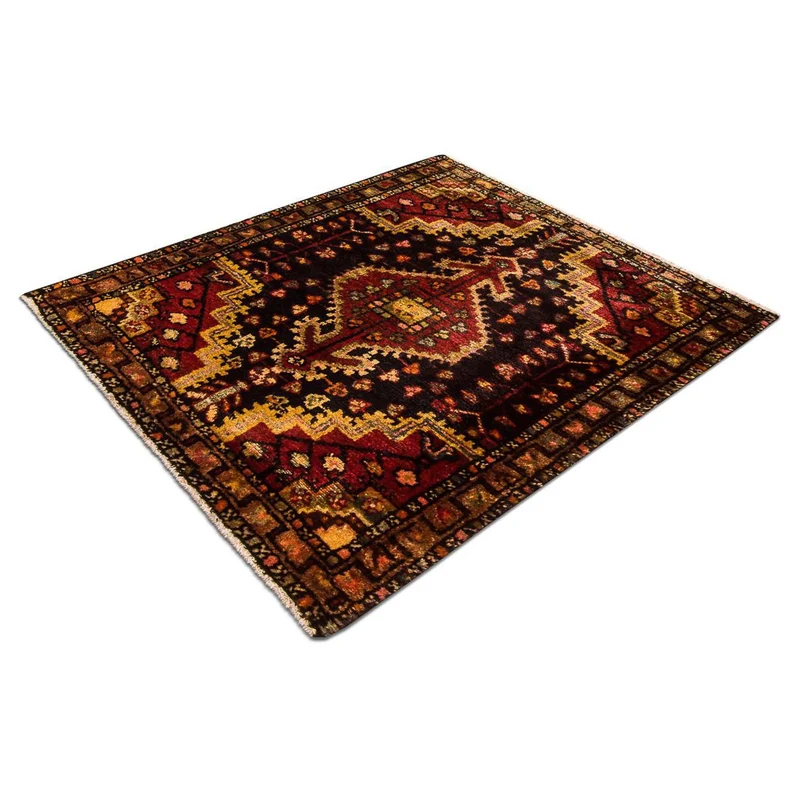 Gholtogh Teppich 72x86cm - Perserteppich - blau