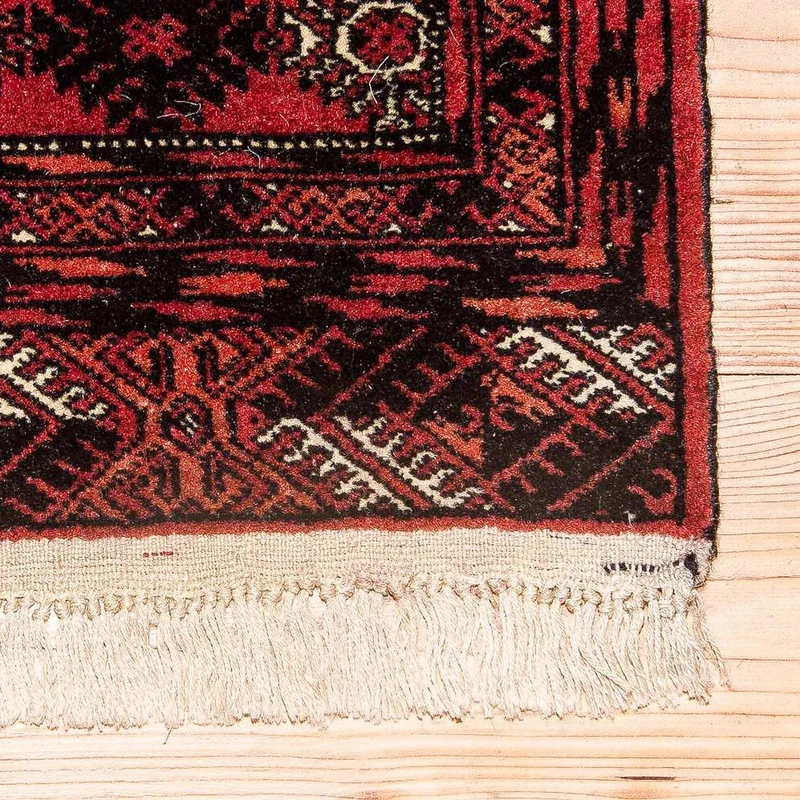 Buchara Teppich 120x164cm - Orientteppich - rot