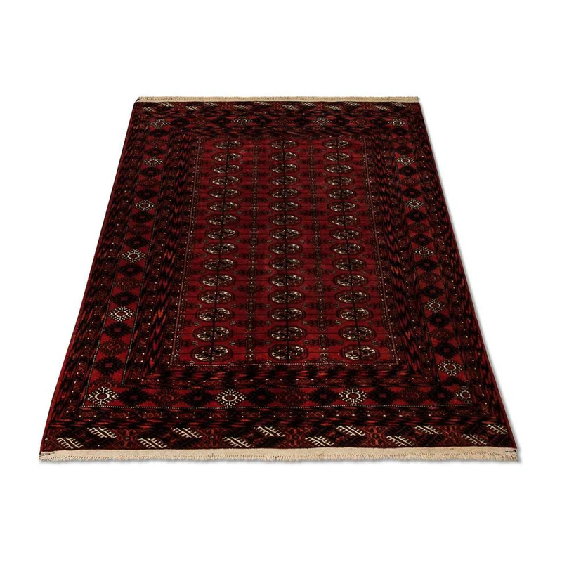 Buchara Teppich 120x164cm - Orientteppich - rot