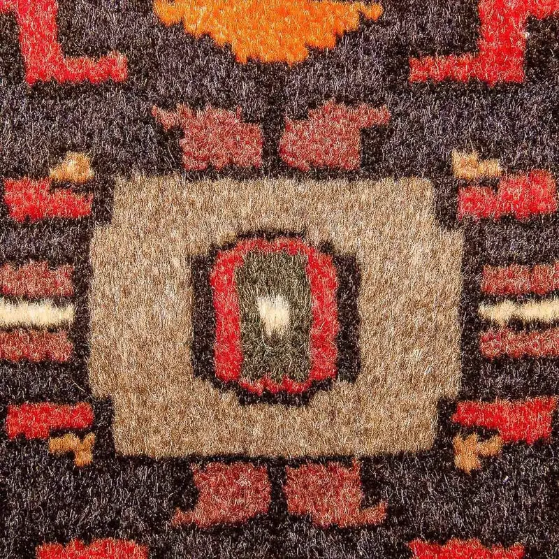 Hamadan Teppich 61x102cm - Perserteppich - rot