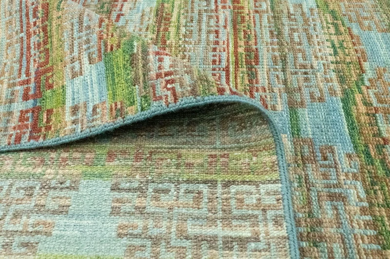 Designer Teppich 252x300cm - mehrfarbig