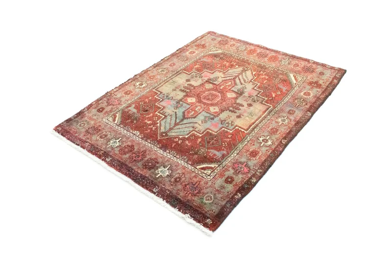 Kolyai Teppich 106x148cm - Perserteppich - orange