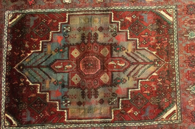 Kolyai Teppich 106x148cm - Perserteppich - orange