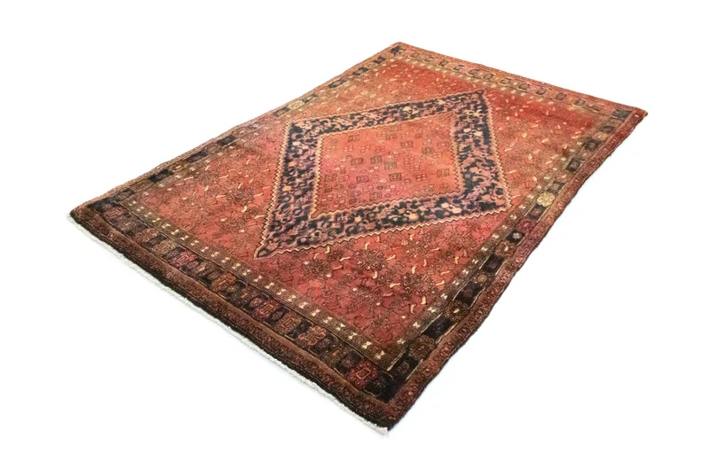 Bidjar Teppich 135x206cm - Perserteppich - orange