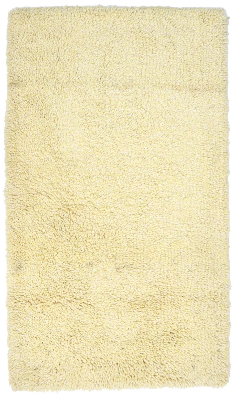 Hochflor Teppich 90x158cm - beige