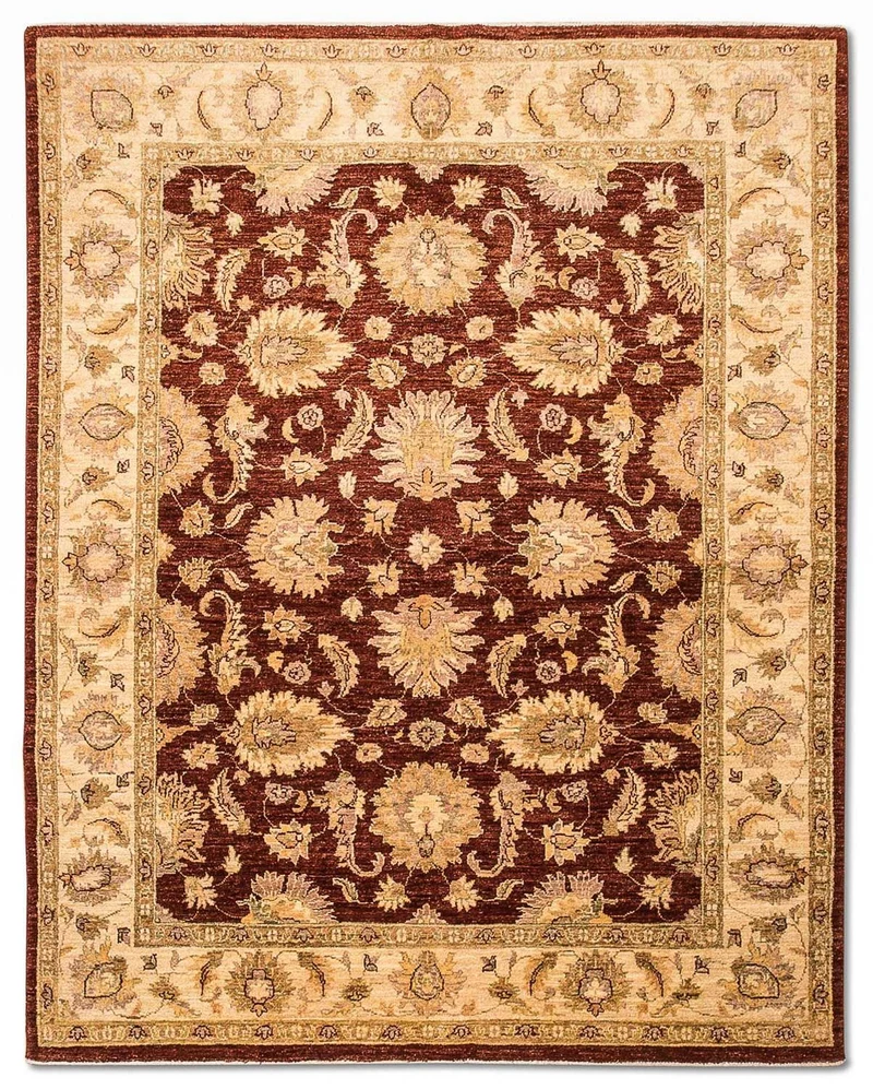 Ziegler Teppich 178x219cm - Orientteppich - bordeauxrot