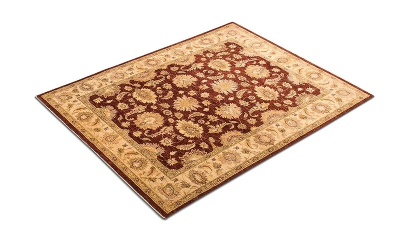Ziegler Teppich 178x219cm - Orientteppich - bordeauxrot