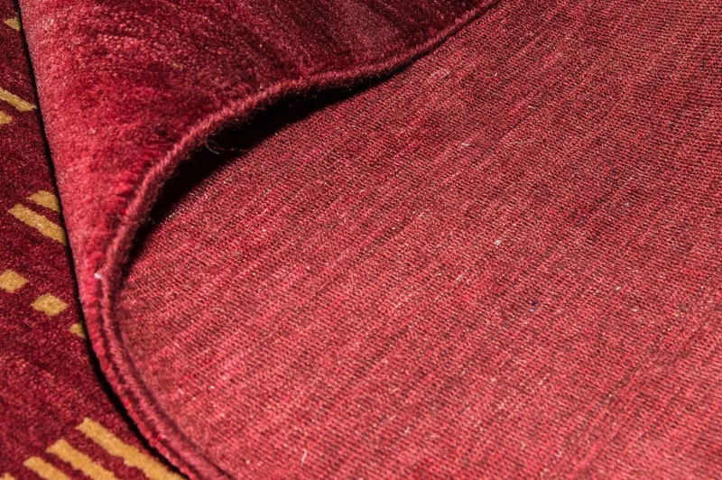Loribaft Teppich Perser 175x240cm - Wollteppich - rot