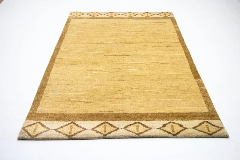 Gabbeh Teppich Indus 150x242cm - Wollteppich - mehrfarbig