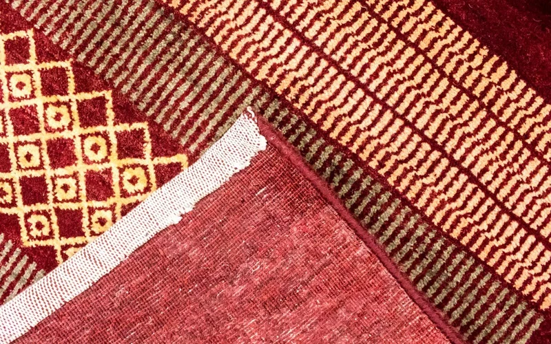 Loribaft Teppich Perser 202x297cm - Wollteppich - mehrfarbig