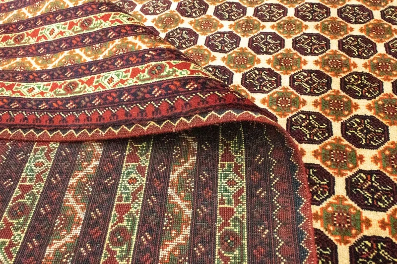 Buchara Teppich 202x298cm - Orientteppich - rot