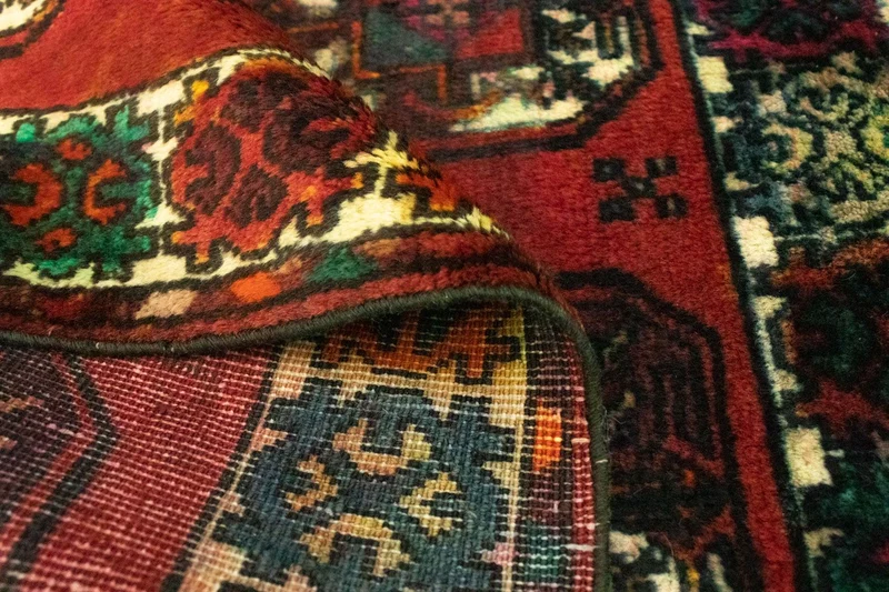 Turkaman Teppich 67x100cm - Orientteppich - rot
