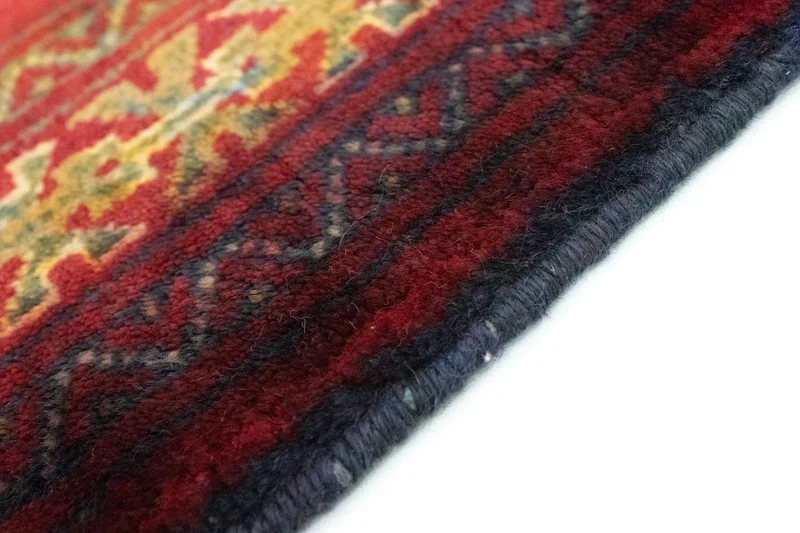 Turkaman Teppich 60x85cm - Orientteppich - rot