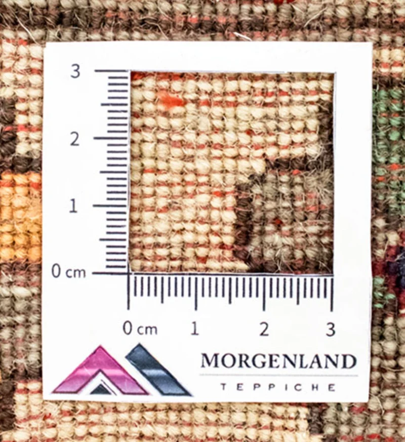 Loribaft Teppich Perser 197x303cm - Wollteppich - mehrfarbig