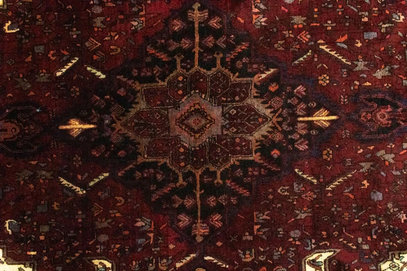 Bidjar Teppich 146x244cm - Perserteppich - rot