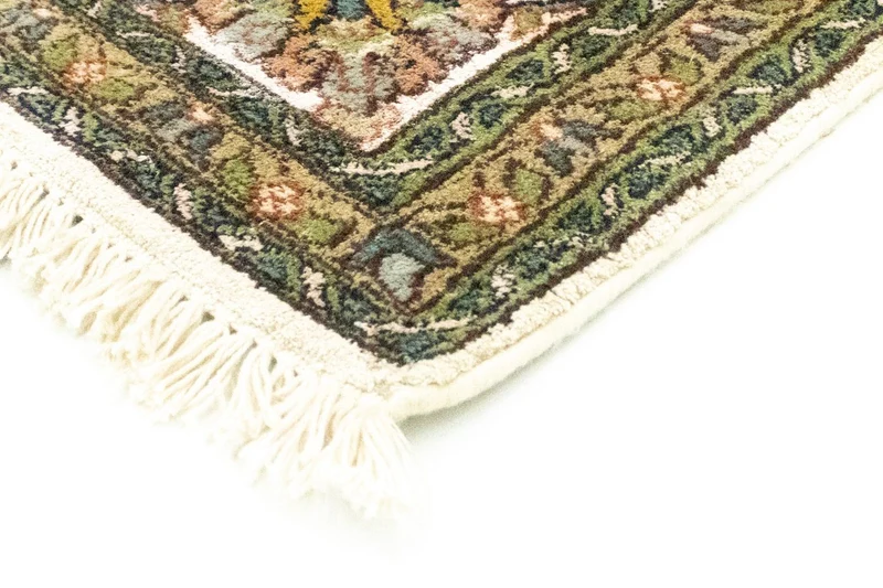 Kaschmir Seide Teppich 153x217cm - Orientteppich - beige